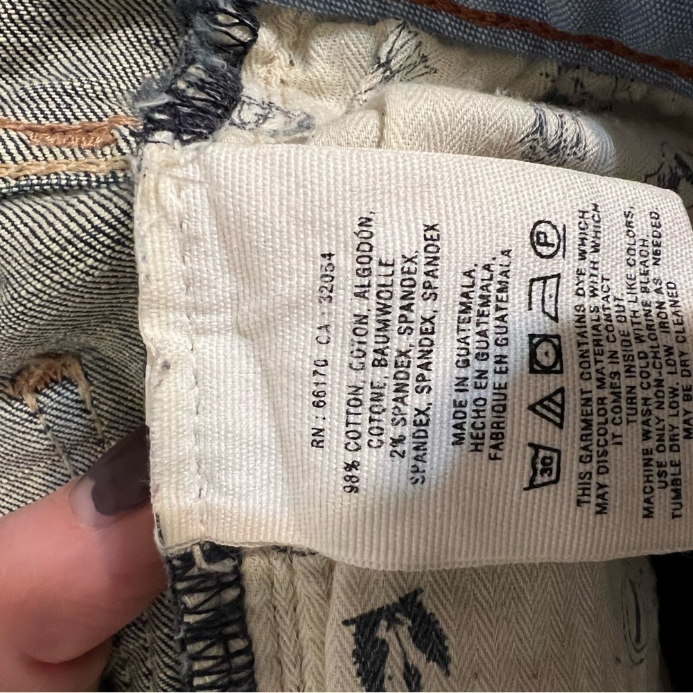 Anthropologie Holding Horses The Claire Straight Leg Jeans Sz 27 - Picture 6 of 6